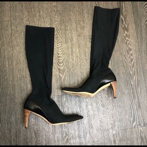 Gucci stretch mid calf boots
